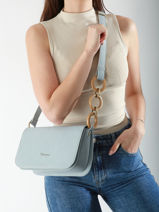 Cross Body Tas Heliconia Woomen Blauw heliconia WHEL03-vue-porte